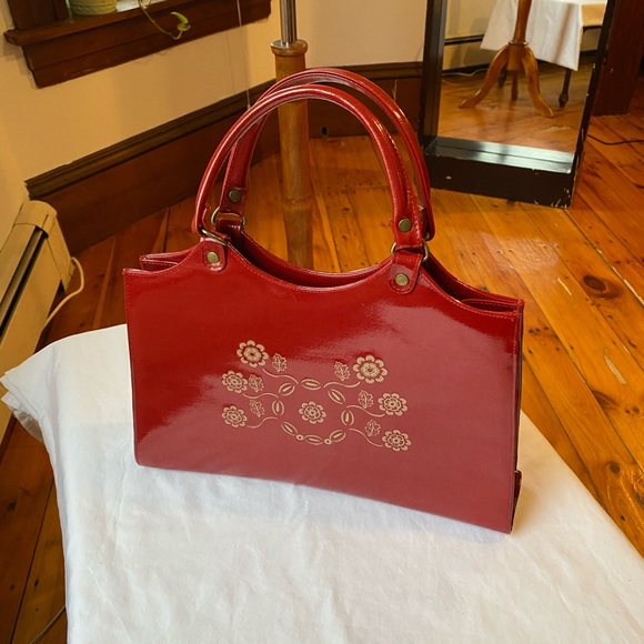 New w/o tags Vintage handbag w/ strap & wallet - Picture 11 of 16